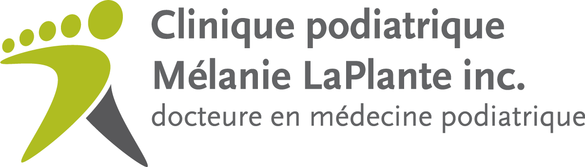 Logo clinique podiatrique Mélanie Laplante
